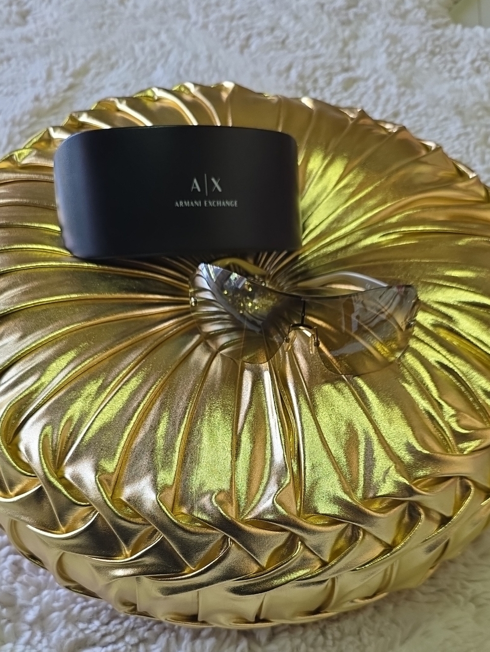 ARMANI EXCHANGE Sunglasses with Black Case - Gradient Smoke Lenses